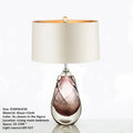 Axyaa Nordic Glaze Table Lamp LED Light Living Room Bedroom Study Hotel