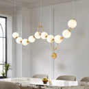 Axyaa Modern Chandelier Pendant Lamp for Dining Room Lighting