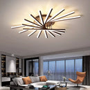 Axyaa LED Fan-shaped Ceiling Light for Modern Home Decor and Lighting Fixtures