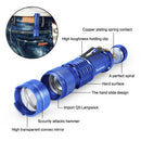 Axya Super Bright Zoom LED Flashlight: Durable Tactical Waterproof Torch