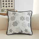 Axyaa Geometric Chenille Throw Pillowcase for Home and Sofa Décor, 45X45 Size