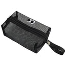 Axyaa Mesh Clear Makeup Bag | Portable Toiletry Storage Pouch Organizer