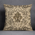 Axyaa Black Gold Plant Design Pillowcase for Elegant Home Decor