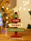 Axyaa Christmas Centerpiece Road Sign Ornaments Table Decor Hanging Ornaments