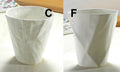 Axyaa White Bone  Coffee Mug, Novelty Geek Design, Porcelain Espresso Cup