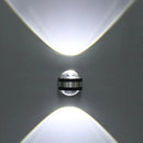 Axyaa Indoor Wall Lights: Stylish 2W 6W Up and Down LED Wall Lamp for Living Room