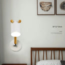 Axyaa Macaron LED Wall Lamp: Modern Nordic Colors for Bedroom, Living Room, Kitchen