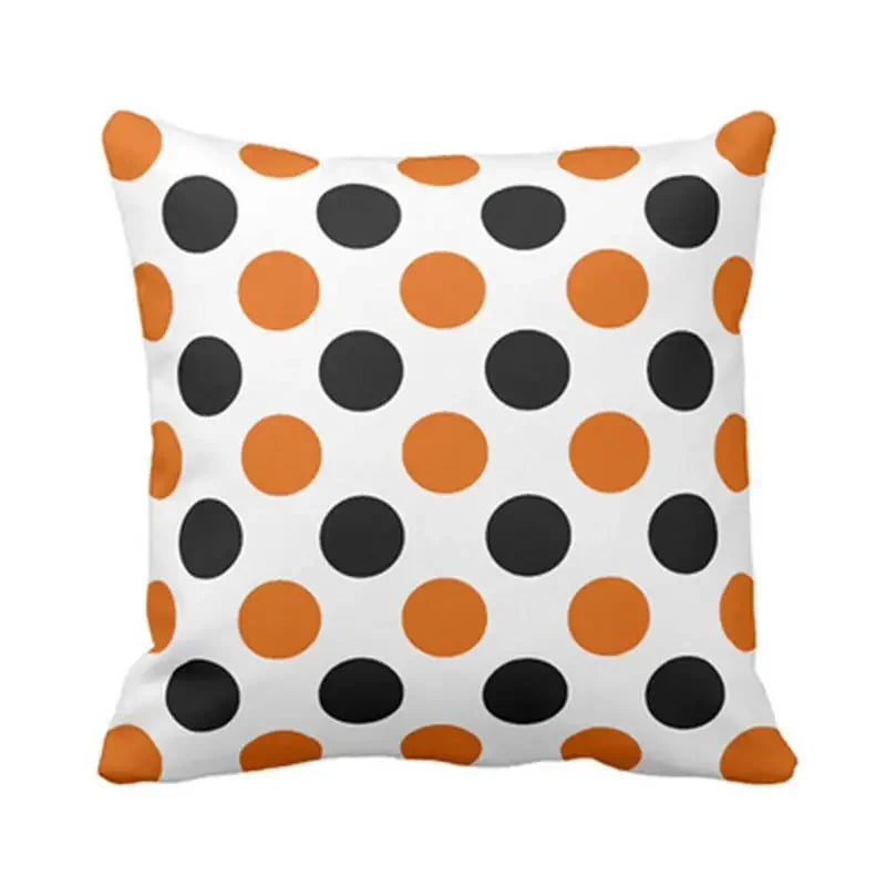Halloween Cartoon Pumpkin Bat Ghost Pillowcase for Axyaa Home Decoration