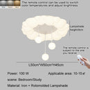 Axyaa Bubble Cloud Bear Ceiling Lamp: French Cream Style for Master Bedrooms & Kids Rooms
