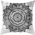 Axyaa Mandala Print Square Pillowcase - Home Decor Cushion Cover