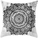 Axyaa Mandala Print Square Pillowcase - Home Decor Cushion Cover