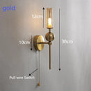 Nordic Glass Wall lamp by Axyaa for Living Room, Bedroom, Hallway & Hotel Lighting