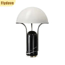 Axyaa Nordic Glass Ball LED Desk Lamp - Creative Designer Bedroom Decor Lighting