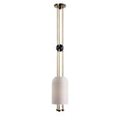 Axyaa Glass Pendant Light for Bedroom Dining Room Study Decor