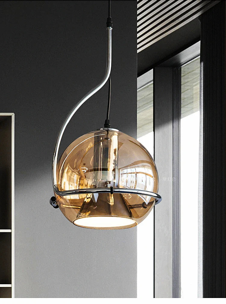 Axya Glass Ball Pendant Lights for Home Decor & Office Chandelier