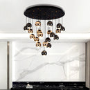 Axyaa Nordic Chandeliers for Dining Room - Indoor Pendant Lights, Ceiling Lamps