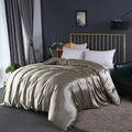 Axyaa Mulberry Silk Duvet Cover Queen Skin Beauty Comforter Cover Bed Blanket