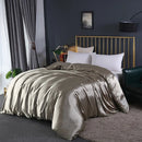 Axyaa Mulberry Silk Duvet Cover Queen Skin Beauty Comforter Cover Bed Blanket