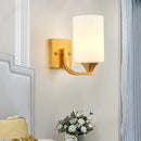Axyaa Retro LED Glass Wall Lamp - Stylish Bedroom & Living Room Lighting