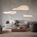 Axyaa Silk Chandelier: Nordic Handmade Pendant Lamp for Home Decor
