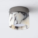 Axyaa Marble Small Chandelier Ceiling Lamp for Home Decor & Lighting