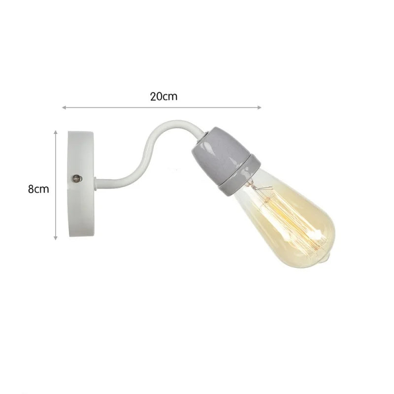 Axyaa Ceramic LED Wall Lamp | Nordic Minimalism Wall Sconce
