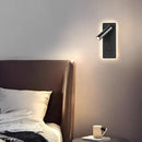 Axyaa Bedroom Wall Lamp with 2 Switch Reading Light, Magnetic Charging - 5200mAh