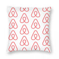 Axyaa Logo Pillowcase - Printed Polyester Zip Bed Cushion Cover