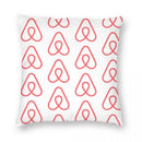 Axyaa Logo Pillowcase - Printed Polyester Zip Bed Cushion Cover