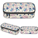 Axyaa Stitch And Angel Love Large Pencil Case for Office, School, Makeup