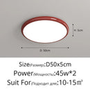 Axyaa Modern LED Ceiling Lamp 5 Colors for Living Room Bedroom Lighting