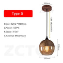 Axyaa Industrial Retro LED Pendant Lights Chandelier for Home Decor and Dining Room