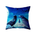 Axyaa Halloween Horror Graveyard Pattern Pillowcase