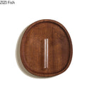 Wooden Wall Vase by Axyaa: Unique Room Decor for Flowers & Plants