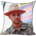 Axyaa Satin Soft Pillow Cover Square Zipper Pillowcase