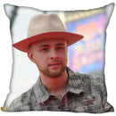 Axyaa Satin Soft Pillow Cover Square Zipper Pillowcase
