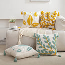 Bohemian Moroccan Velvet Embroidered Cushion Cover by Axyaa