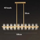 Axyaa Modern Ceiling Chandeliers: Elegant Hanging Light Fixture for Dining and Living Room