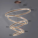 Axyaa Nordic Chandeliers Dining Room Pendant Lights Ceiling Fixture