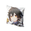 Axyaa Cartoon Anime Decor Pillowcase for Dormitory Sofa Bedside - Two Direction Throw Pillow Case