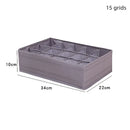 Axyaa Underwear Drawer Organizer Wardrobe Storage Box for Clothes, Bras, Socks