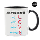 Axyaa Love Mug 11oz Ceramic Coffee Cup Friends Birthday Gift Christmas Mug