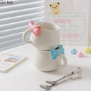 Axya Cute Cartoon Ceramic Mug for Coffee and Tea - High-Quality Beverage Cup