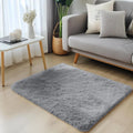 Axyaa Soft Silky Carpet for Living Room Sofa, Kids Bedroom Decor Plush Shaggy Area Rug