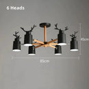 Axyaa Colorful Deer Shape Ceiling Light for Dining Room