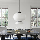 Axyaa Xuan Paper Lamp: Nordic Minimalist LED Pendant Light
