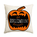 Axyaa Halloween Pillowcase Cojines Funny Cushion Cover Home Sofa Decoration