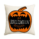 Axyaa Halloween Pillowcase Cojines Funny Cushion Cover Home Sofa Decoration