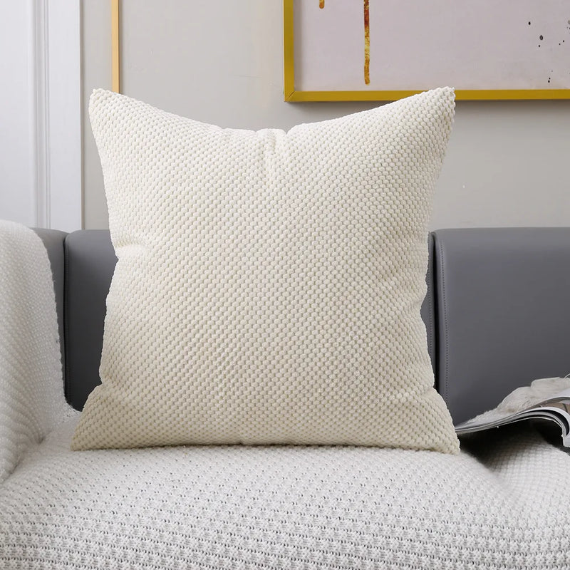 Axyaa Soft Plush Velvet Cushion Cover in Various Colors 45x45