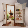 Axyaa Fairy Tale World Pillowcase: Cartoon Pattern Decor for Living Room or Children's Room